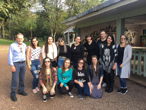 Alunos do curso de Psicologia visitam a Comunidade Terapêutica Rural de Bento Gonçalves