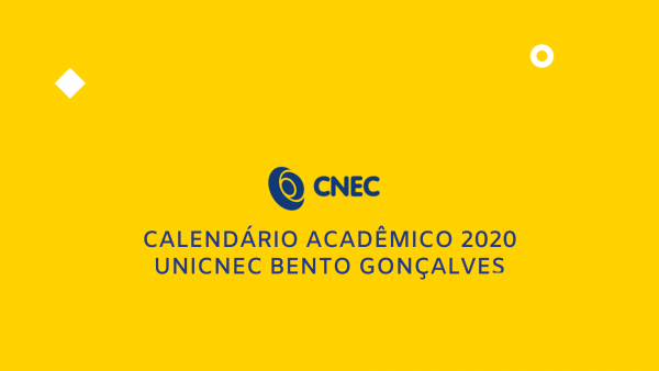 Calendário Acadêmico 2020
