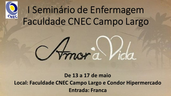 I Seminário de Enfermagem CNEC Campo Largo