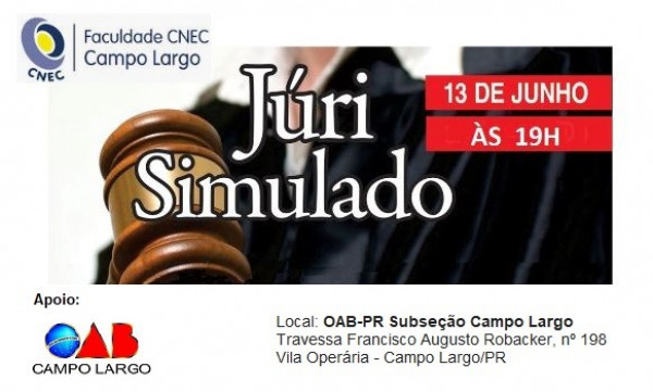 Curso de Direito - JÚRI SIMULADO 2019