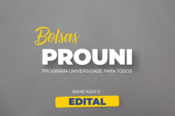 Edital de Bolsas PROUNI 2023 - Faculdade CNEC Alberto Torres