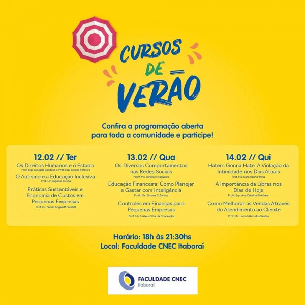 Cursos de Verão