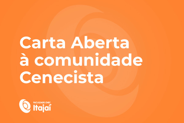 Carta Aberta à comunidade cenecista de Itajaí,