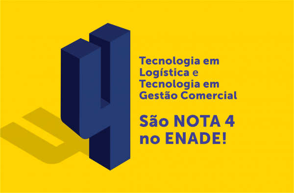 Cursos de Gestão Comercial e Logística conquistam nota 4 no ENADE