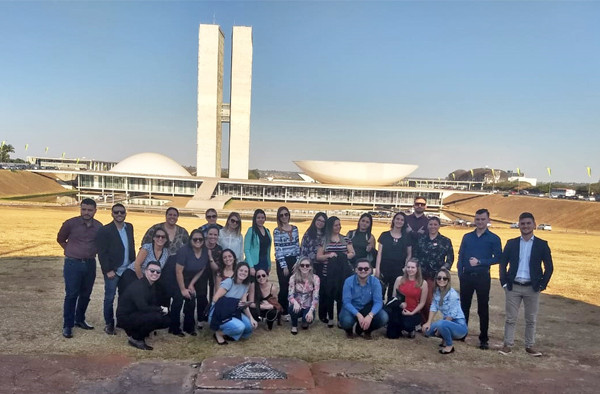 Curso de Direito promove visita a Brasília