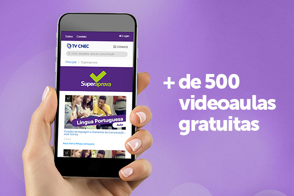 CNEC oferece mais de 500 videoaulas gratuitas para alunos do ensino médio