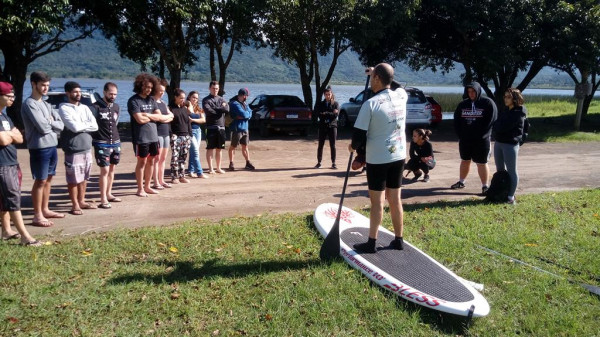 Acadêmicos do curso de Ed. Física realizam visita técnica