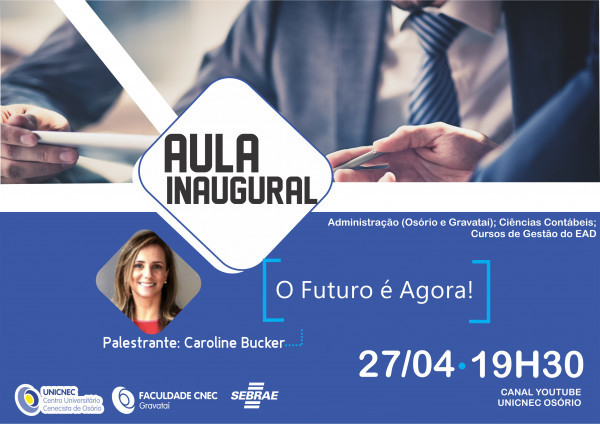 Aula Inaugural - Administração e Contábeis