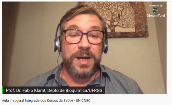 Aula inaugural dos cursos da Saúde recebe Fábio Klamt