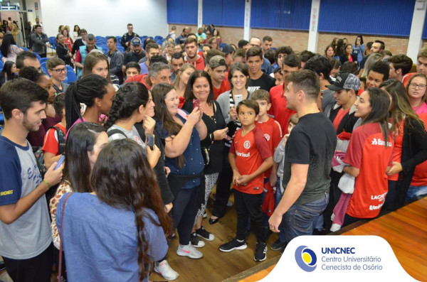 Alex Meschini palestra na UNICNEC