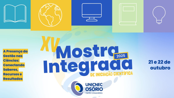 XV Mostra Integrada de Iniciação Científica