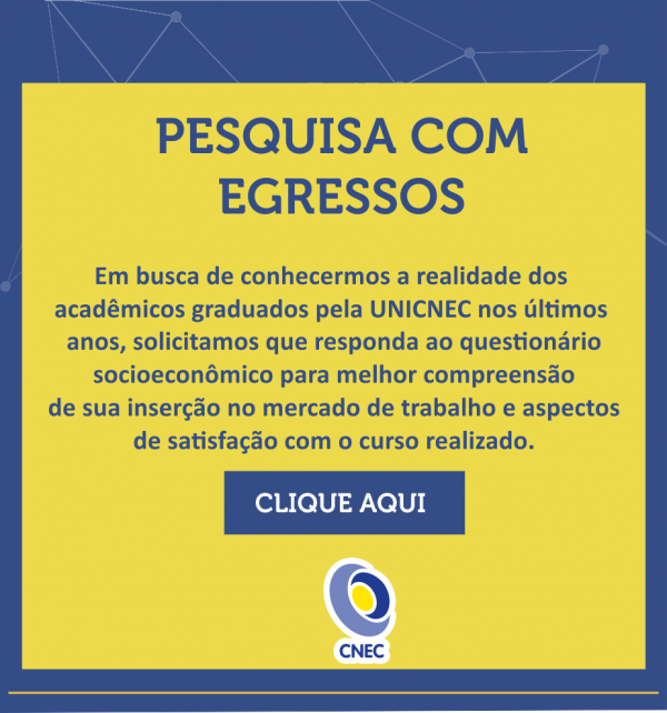 Pesquisa com egressos dos cursos de graduação