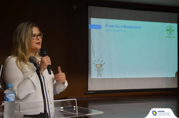 Aula Magna do curso de Biomedicina