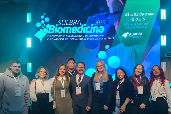 Professor do UNICNEC é destaque no Sulbra Biomedicina 2025