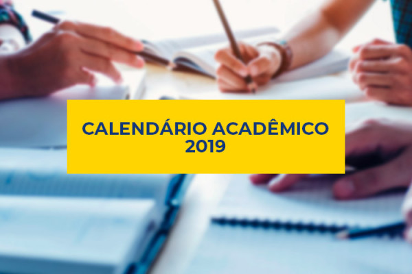 Calendário Acadêmico 2019