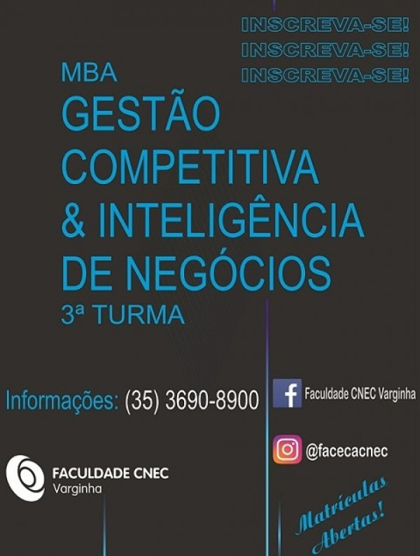 MBA Gestão Competitiva& Inteligência de Negócios